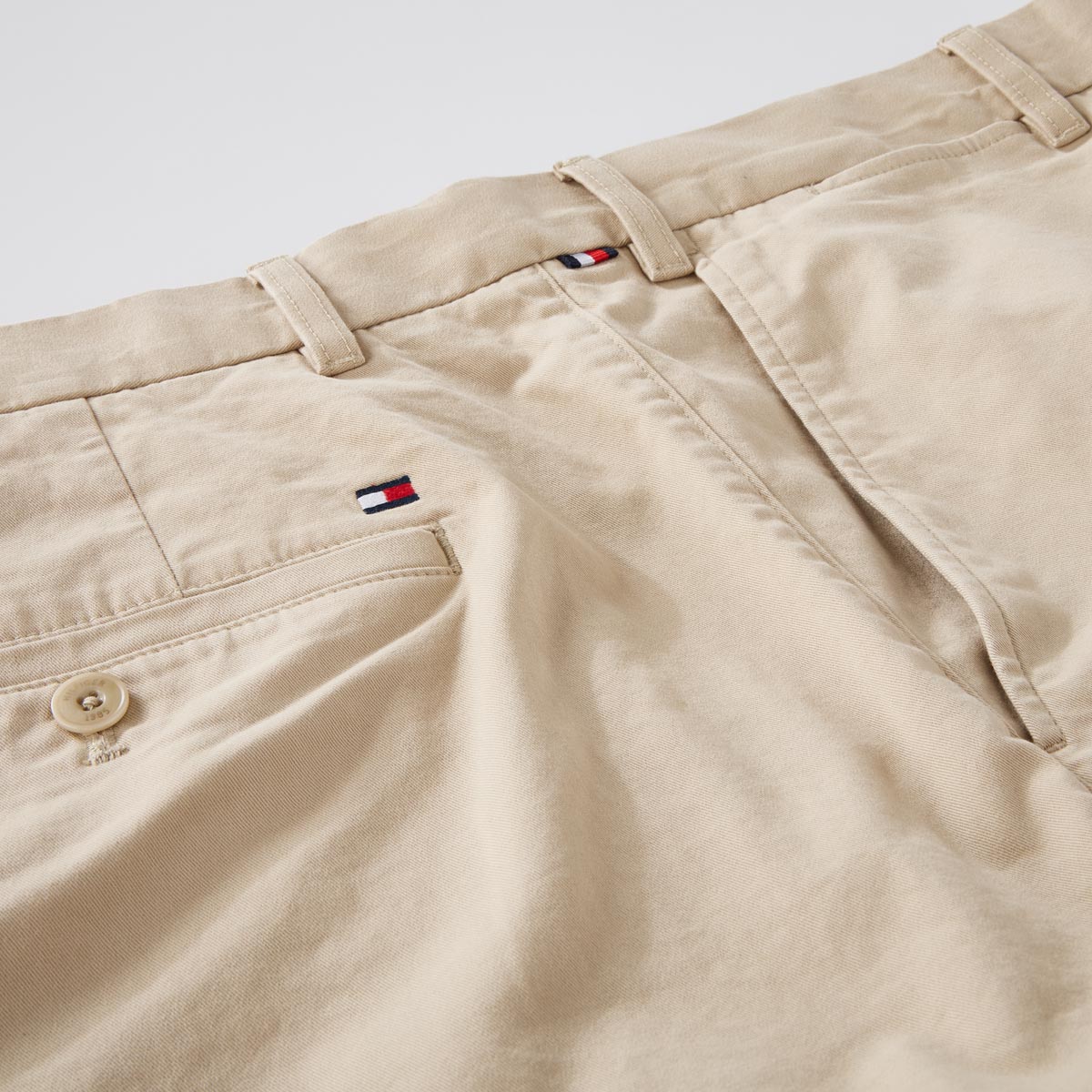 Tommy Hilfiger Stretch-Chino-Shorts beige