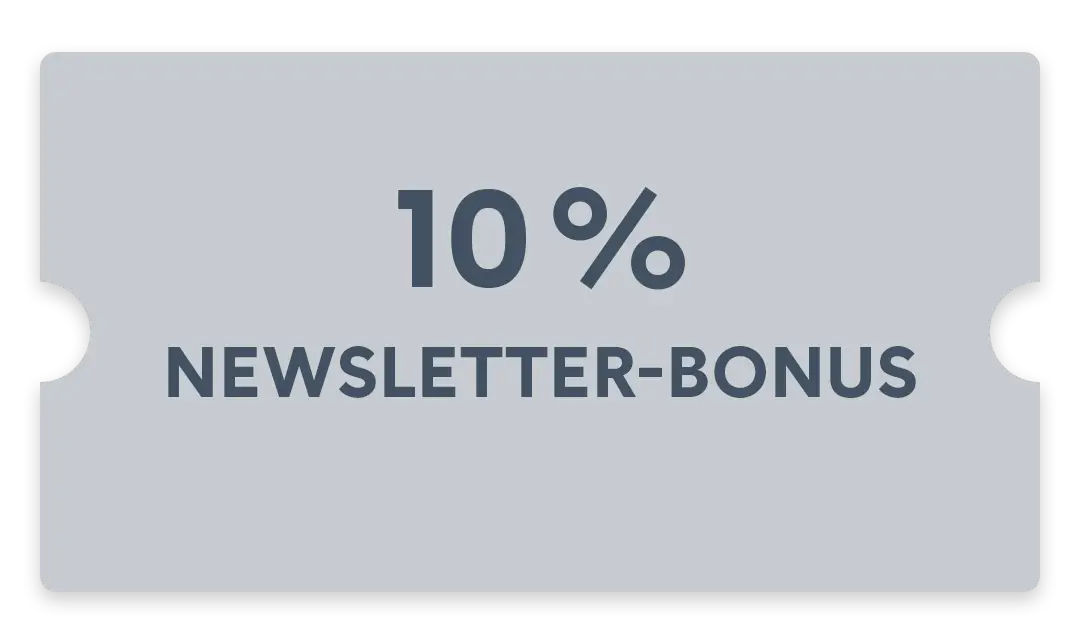 Voucher Newsletter-Bonus 10 Prozent
