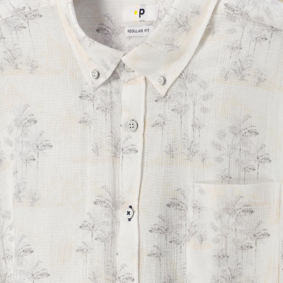 Pfundskerl Freizeithemd aus Baumwolle beige