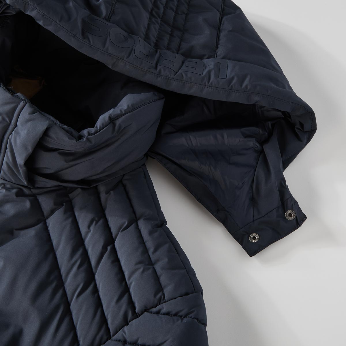 Lerros Parka mit wärmender Wattierung dunkelblau