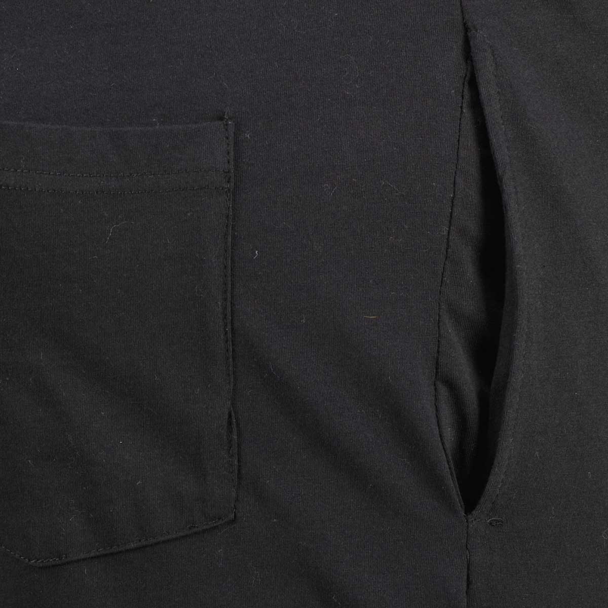 ADAMO Leichte Shorts aus Baumwoll-Jersey schwarz