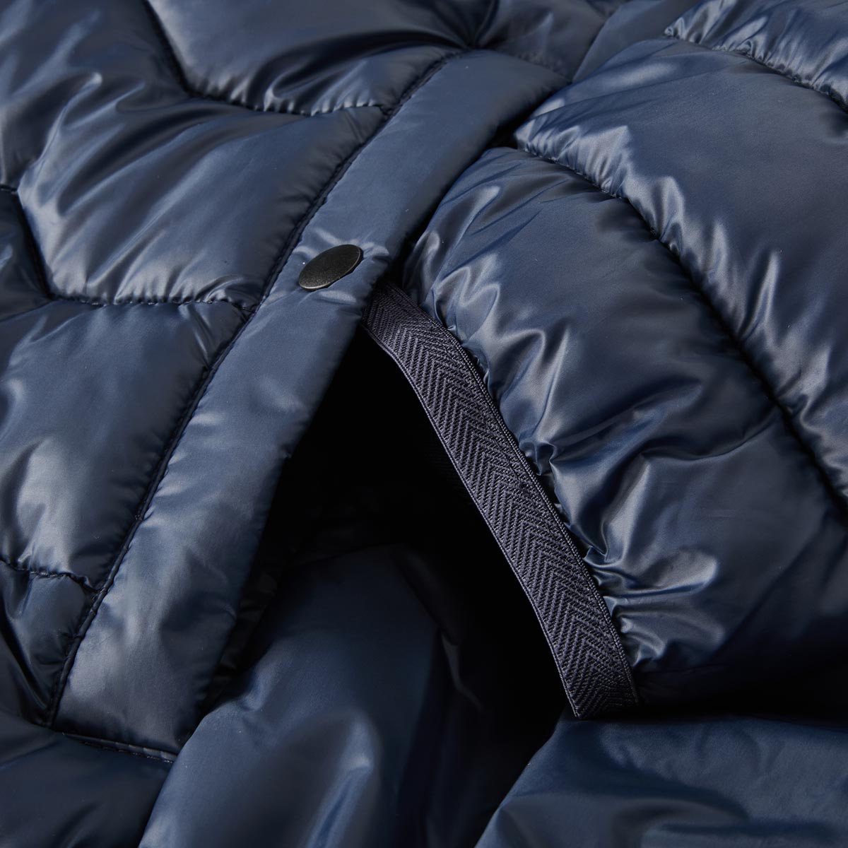 s.Oliver Steppjacke, wasserabweisend blau