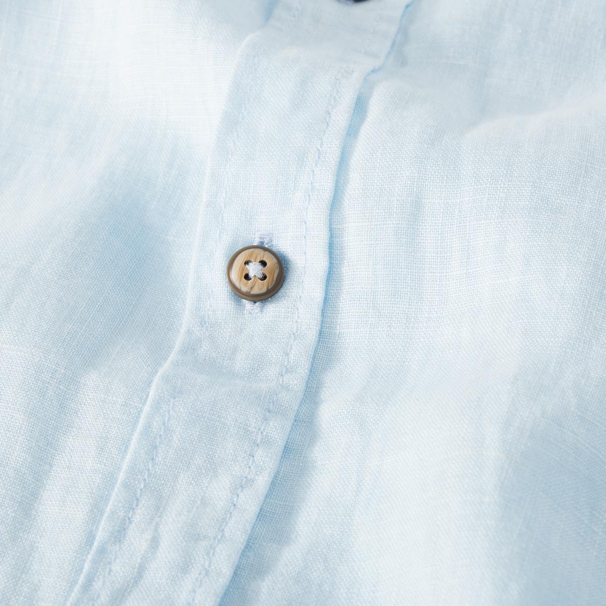 s.Oliver Freizeithemd aus Leinen hellblau