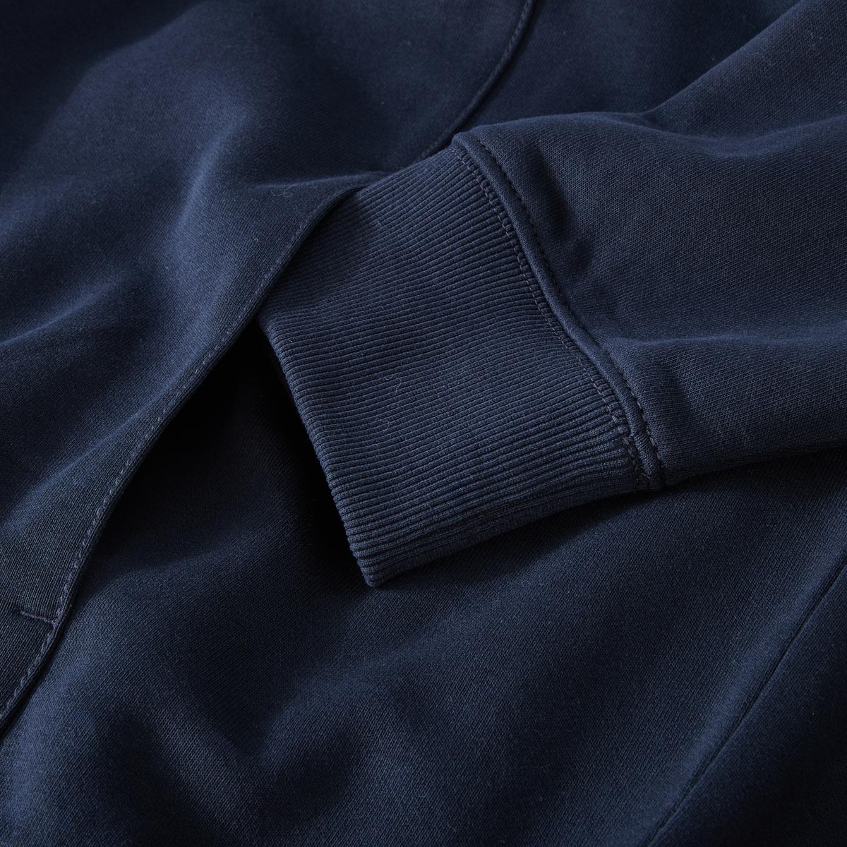 s.Oliver Sweatjacke aus Baumwolle blau