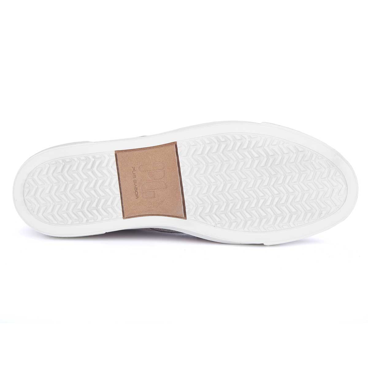 Gabor Rauleder-Sneaker mit Wechselfußbett grau