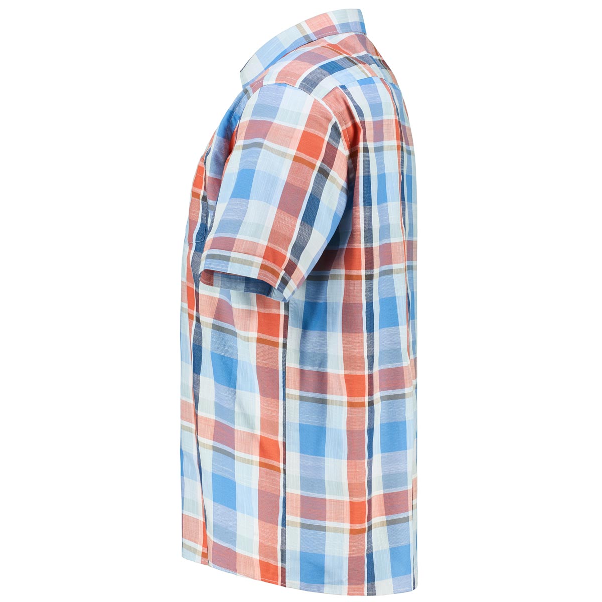 CASA MODA Freizeithemd mit Karomuster türkis