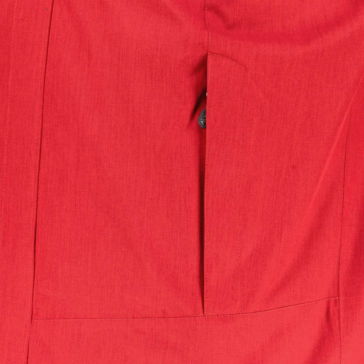 STOY Wattierte Jacke, wasser- und winddicht rot