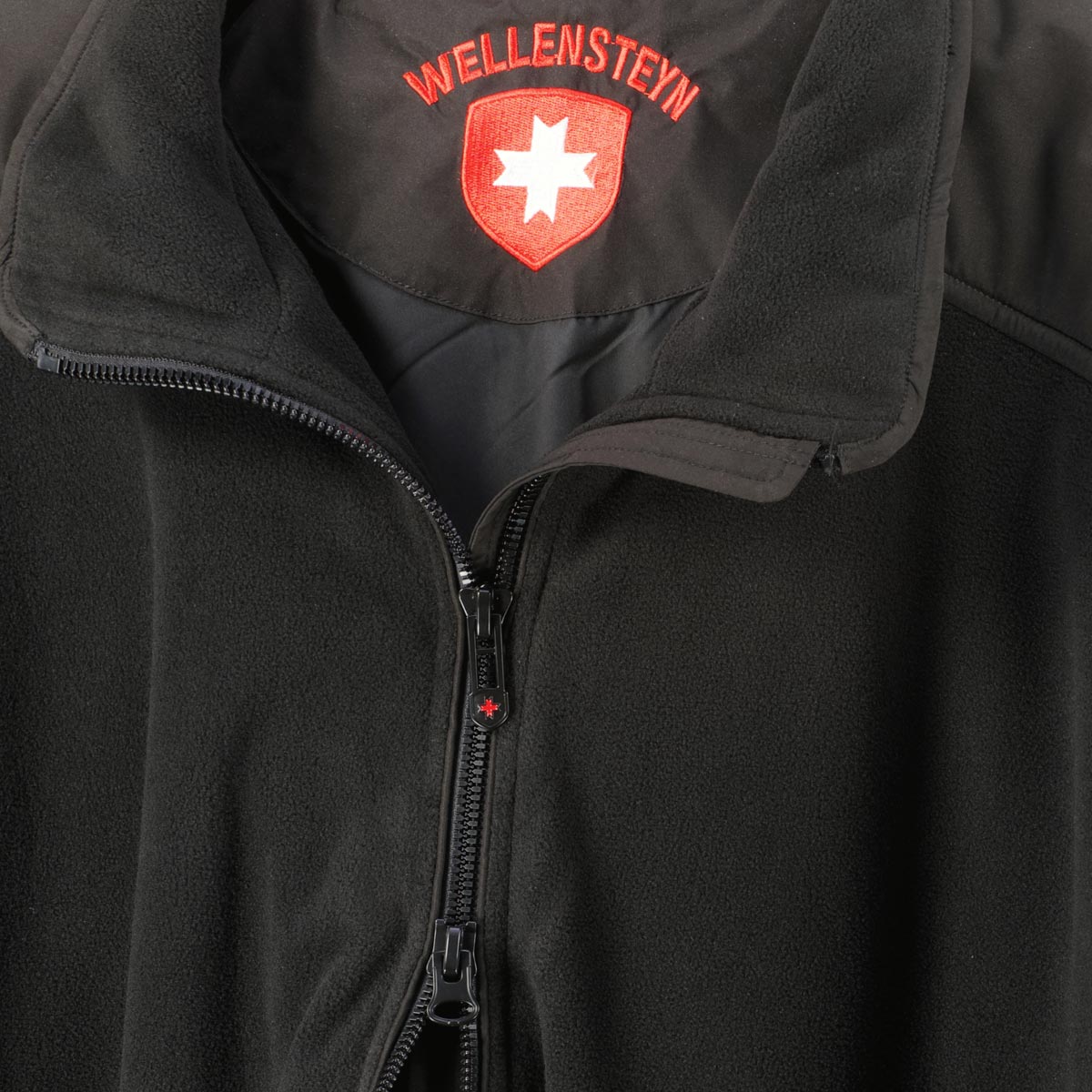 Wellensteyn Fleecejacke "Jet Jacket"  im Materialmix schwarz