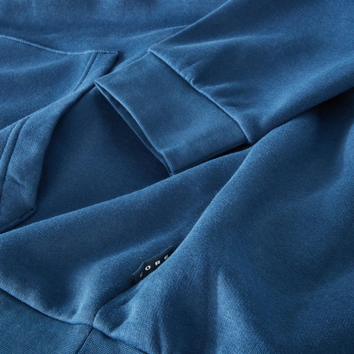 Jack&Jones Hoodie mit Label-Print blau