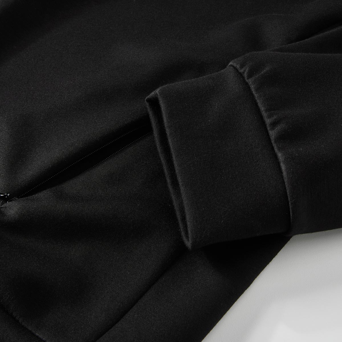 Pfundskerl Sweatshirt mit Troyerkragen schwarz