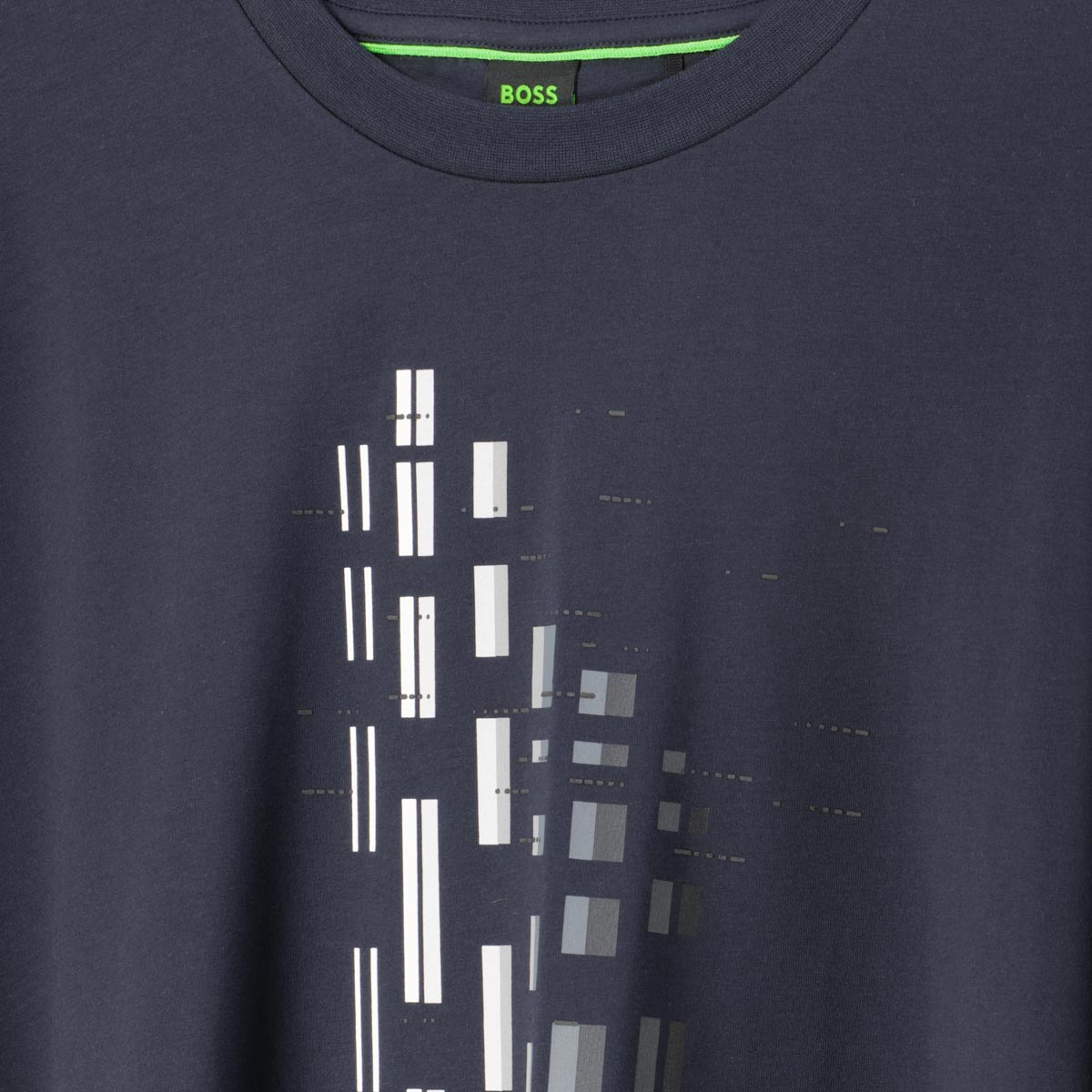 BOSS T-Shirt mit Stretch dunkelblau