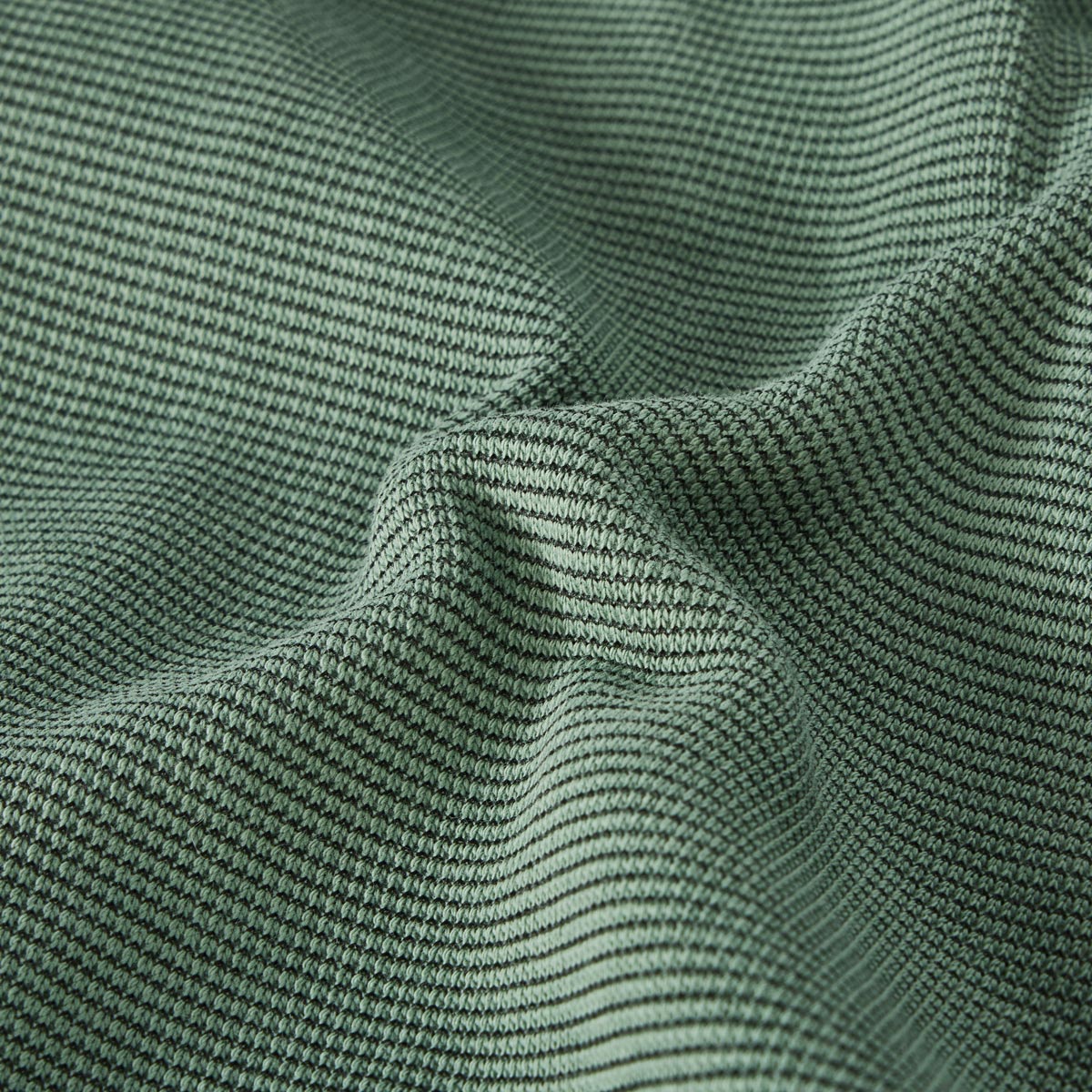 CASA MODA Sweatjacke aus Baumwollmischung grün