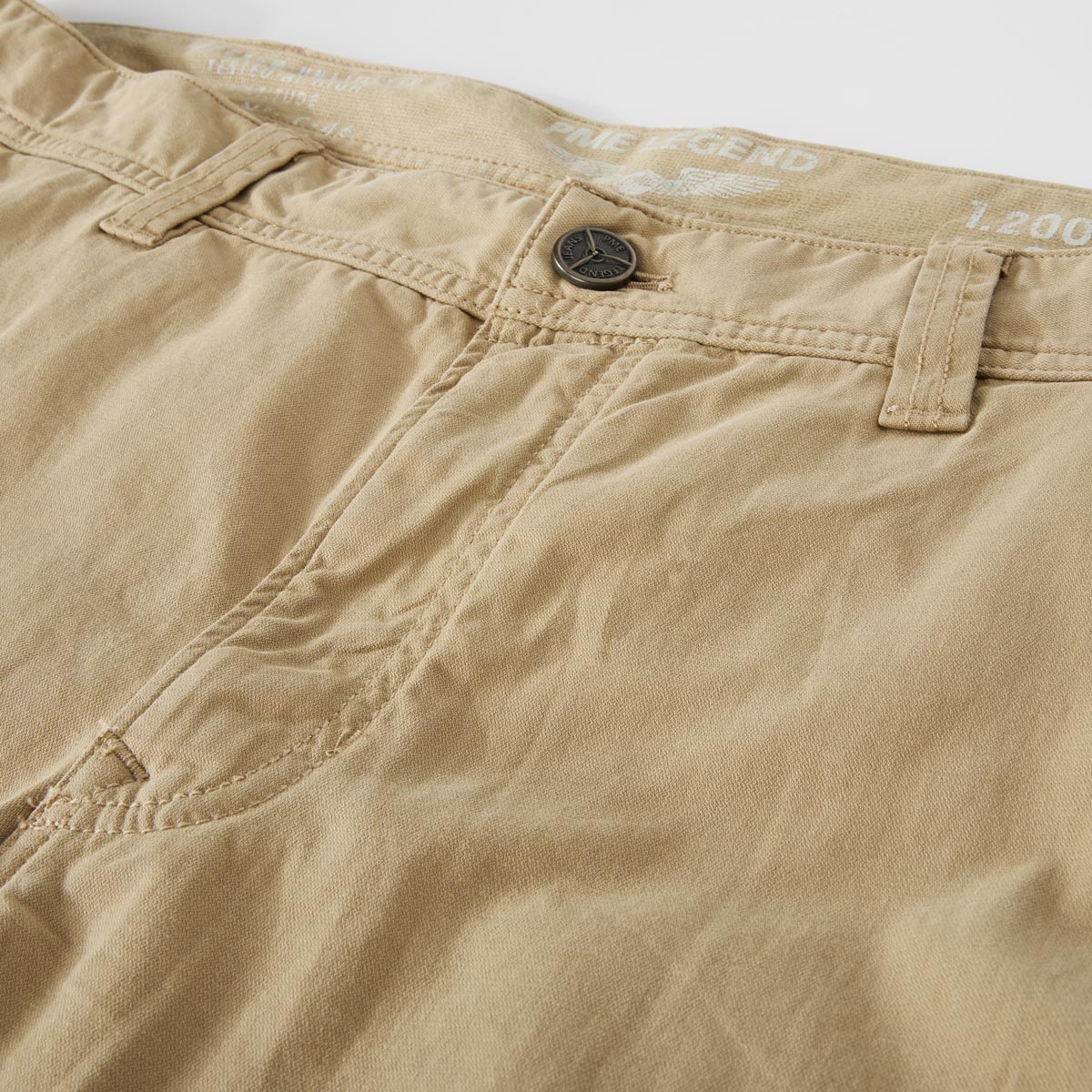 PME LEGEND Stretch-Cargo-Shorts "Rotor" beige