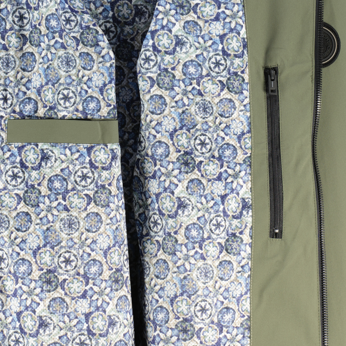 CASA MODA Leichte Blousonjacke, wind- und wasserabweisend dunkelgrün