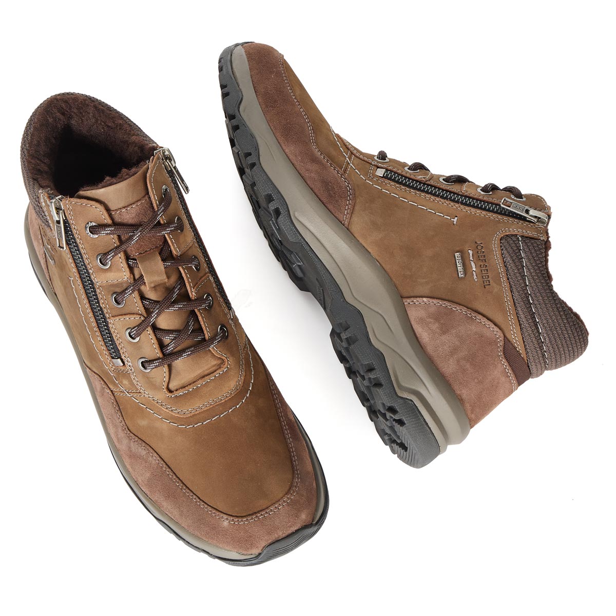 JOSEF SEIBEL Outdoorschuh „Leroy“ mit Wechselfußbett braun