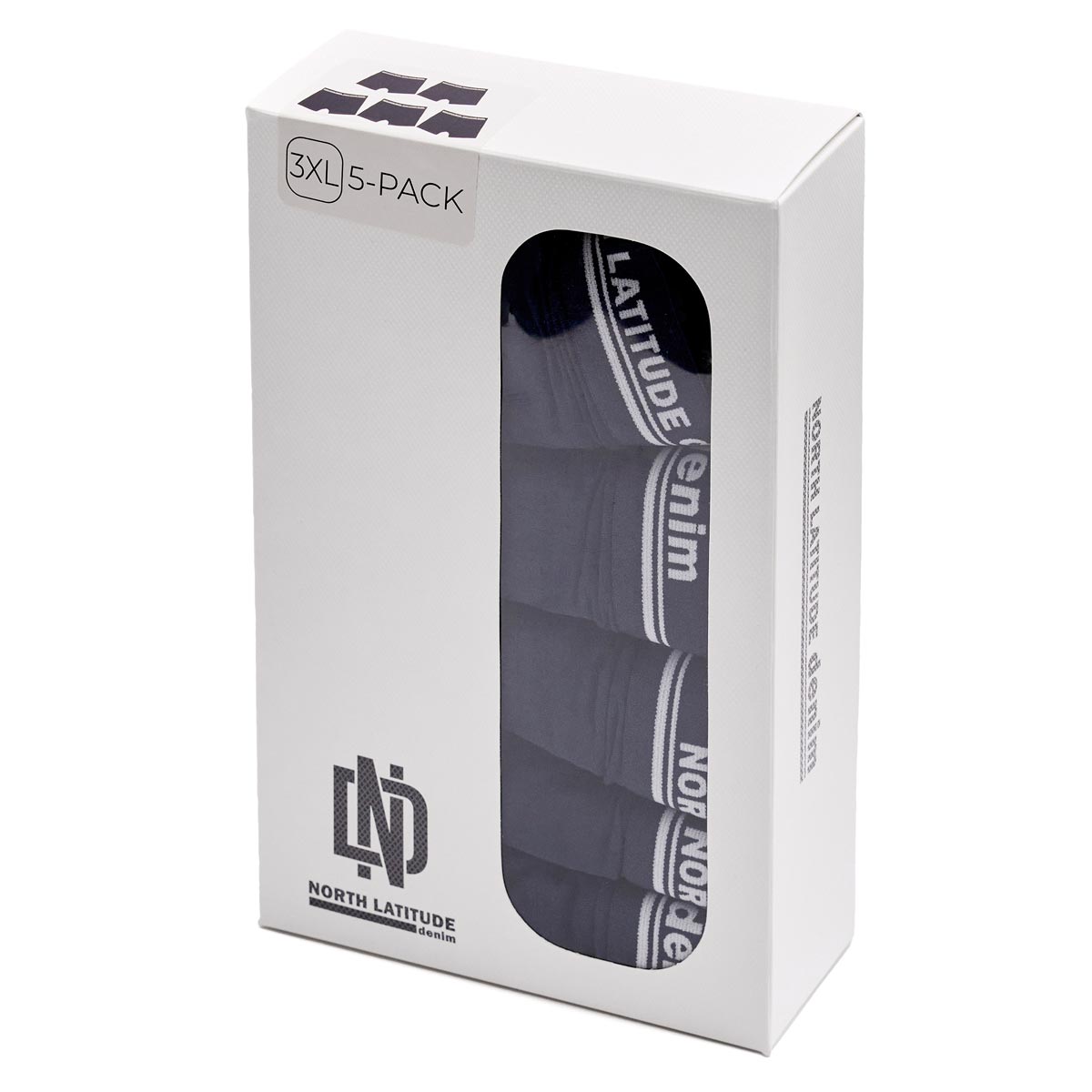 North 5er-Pack Pants mit Elasthan dunkelblau