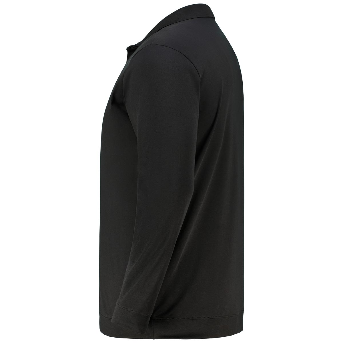 RAGMAN Poloshirt aus Baumwoll-Jersey schwarz