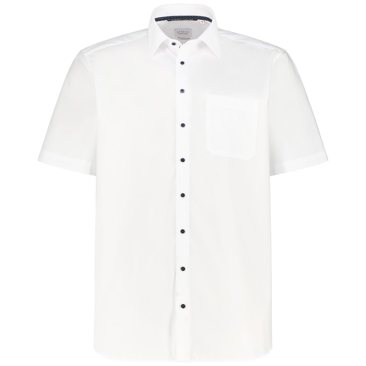 ETERNA Businesshemd aus Baumwolle Farbe weiß Größe: 46 günstig online kaufen
