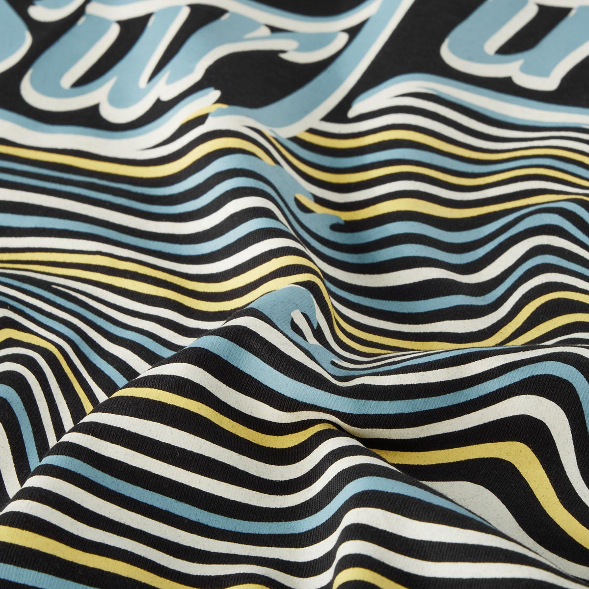 North T-Shirt mit Motiv-Print schwarz