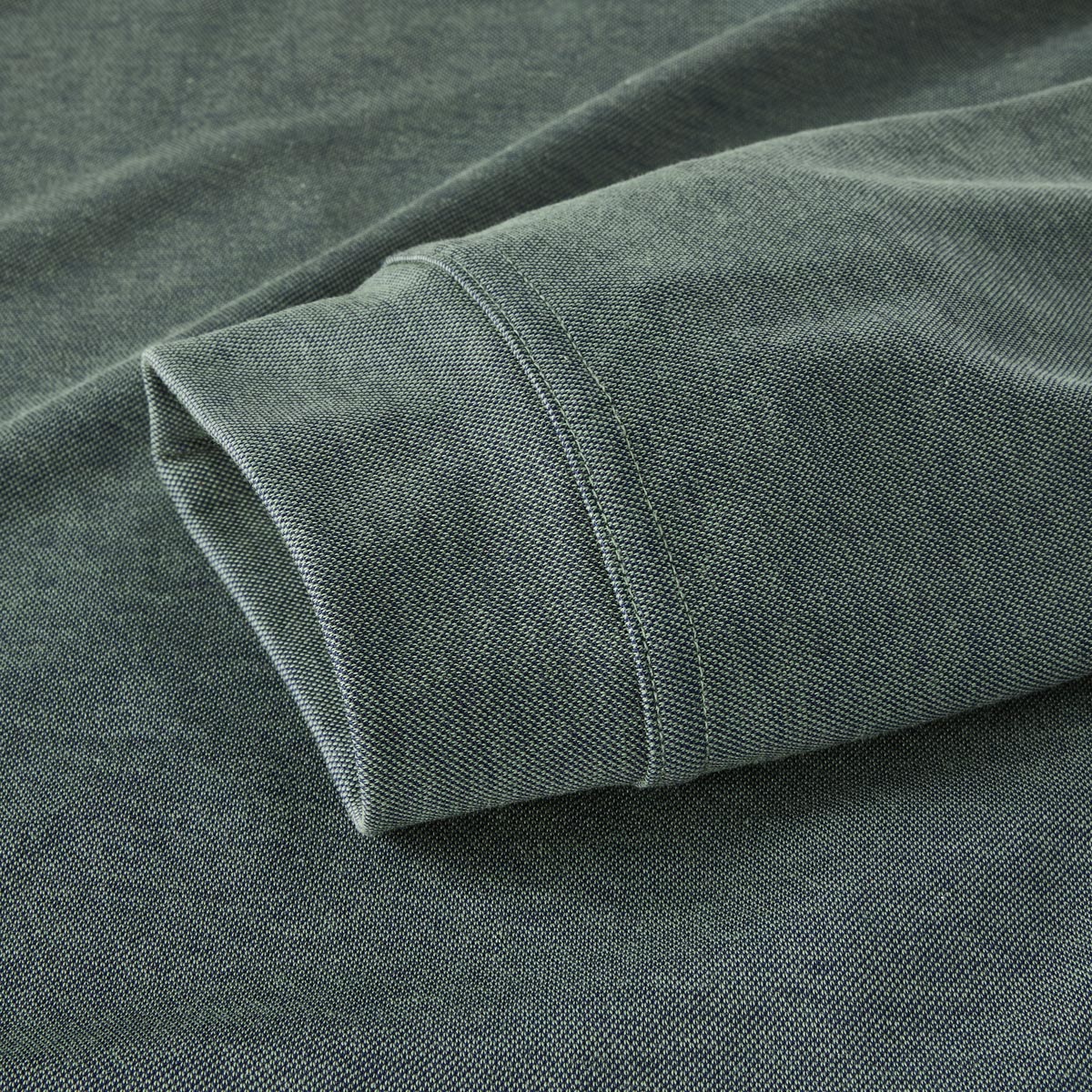 Hajo Poloshirt aus Baumwollmischung seegrün