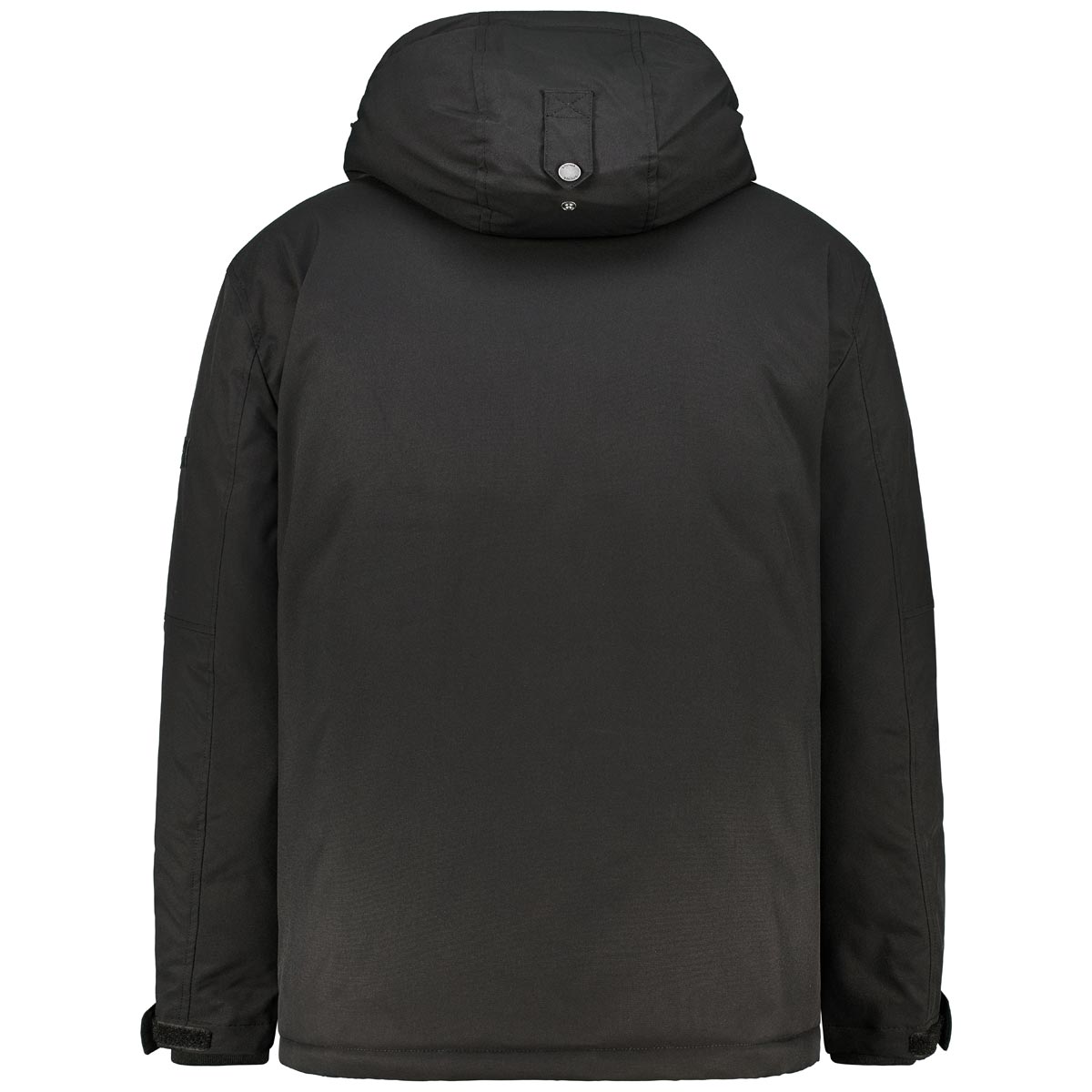 s.Oliver Parka mit Kapuze, wasserabweisend schwarz