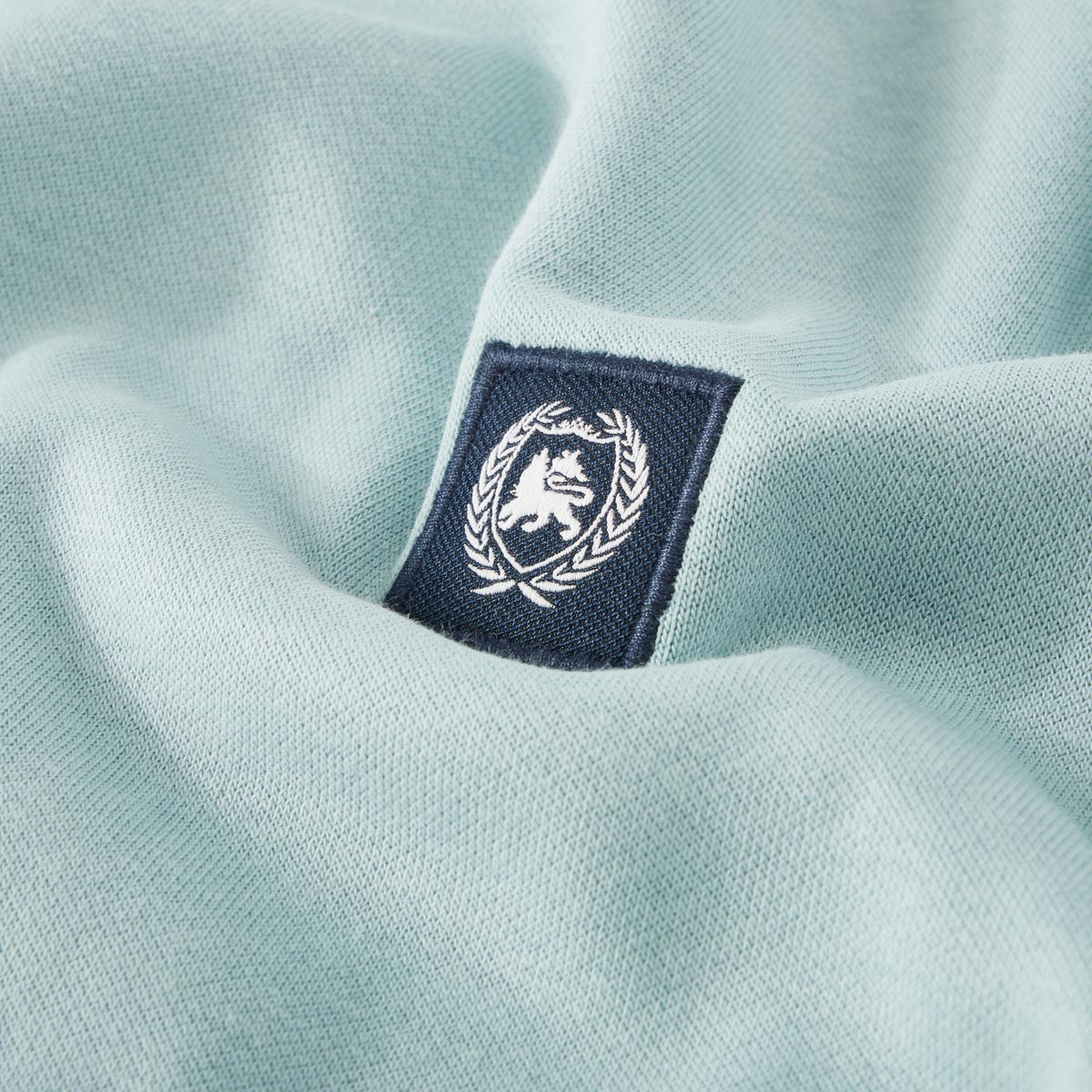 Lerros Sweatshirt aus Materialmix dunkelgrün