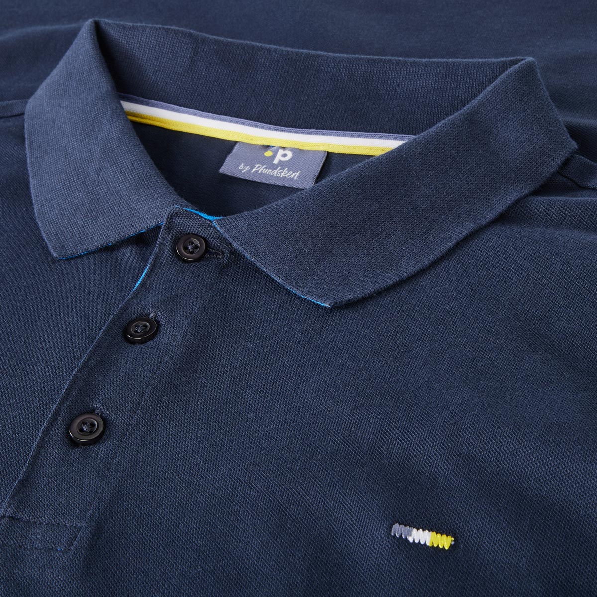 Pfundskerl Basic-Poloshirt dunkelblau