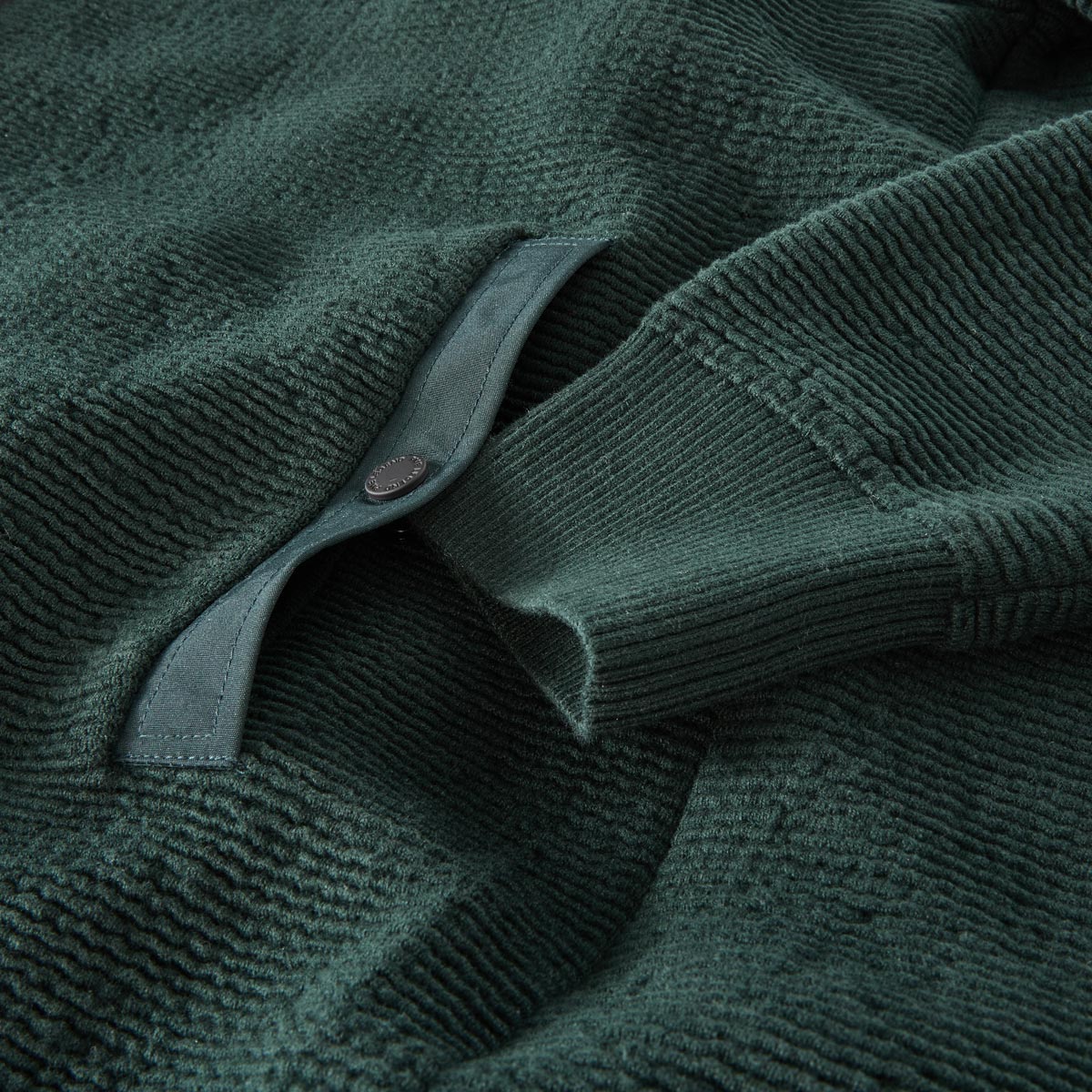 PME LEGEND Sweatjacke mit Struktur dunkelgrün