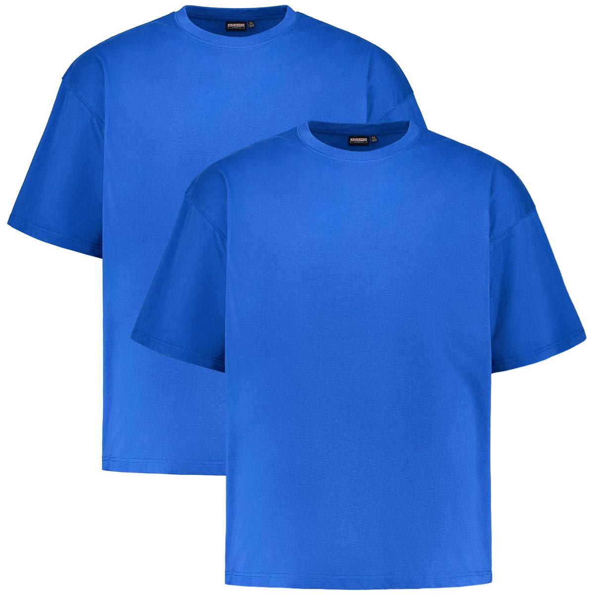 Doppelpack T-Shirt aus Baumwolle bis 12XL