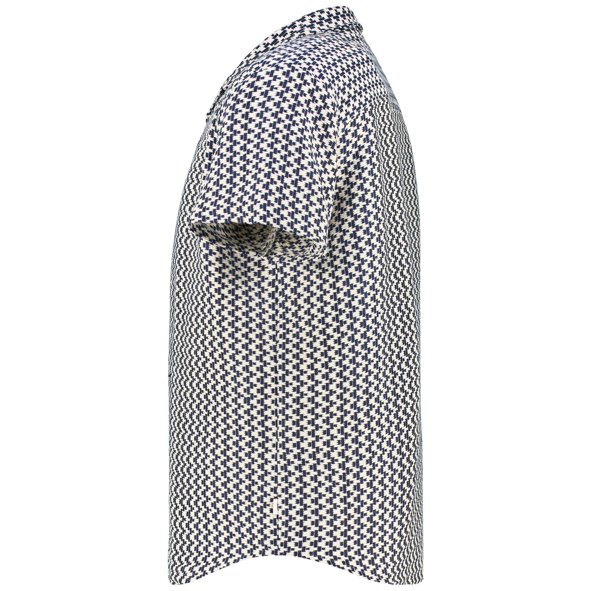 Jack&Jones Freizeithemd mit Strukturgewebe marine