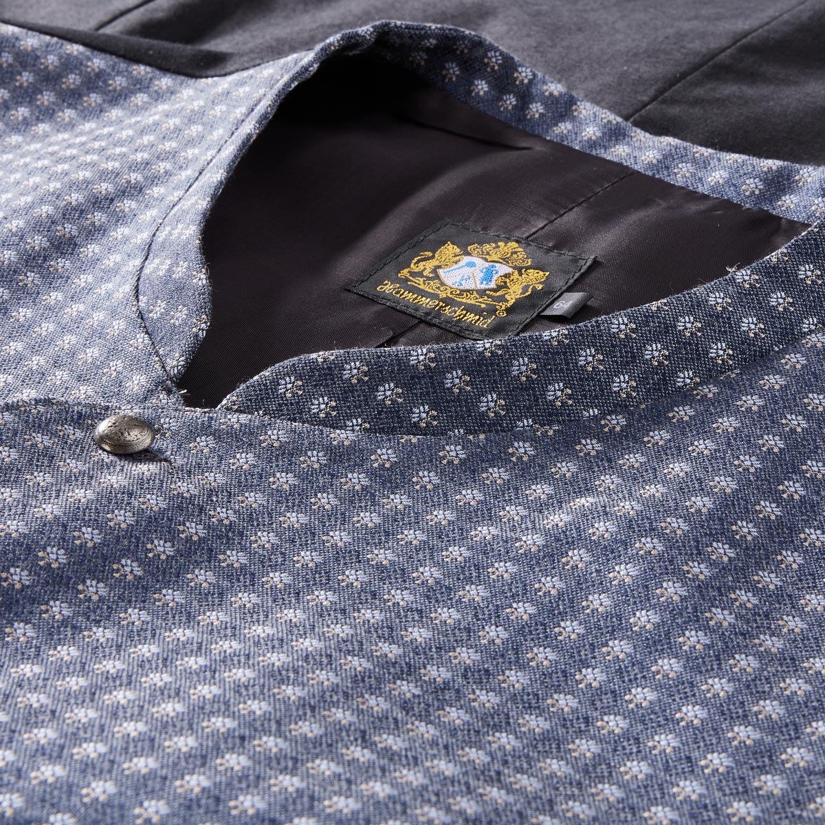 Hammerschmid Trachtenweste blau