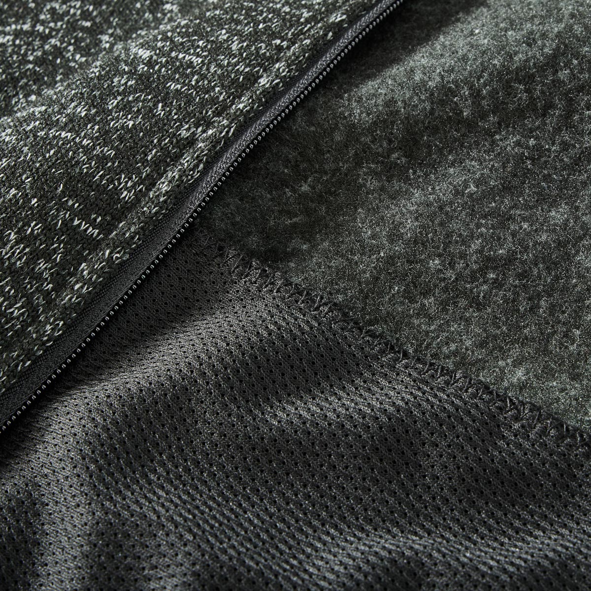 Pfundskerl Strickfleecejacke anthrazit