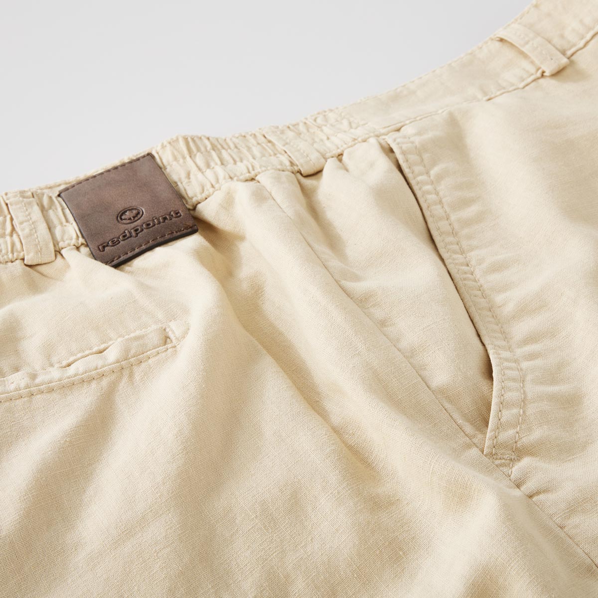 Redpoint Chinos mit Leinen beige