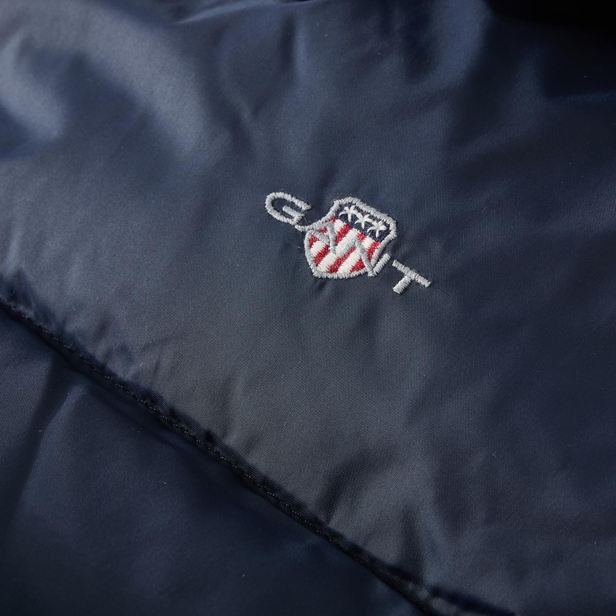 Gant Wattierte Steppjacke, wasserabweisend dunkelblau