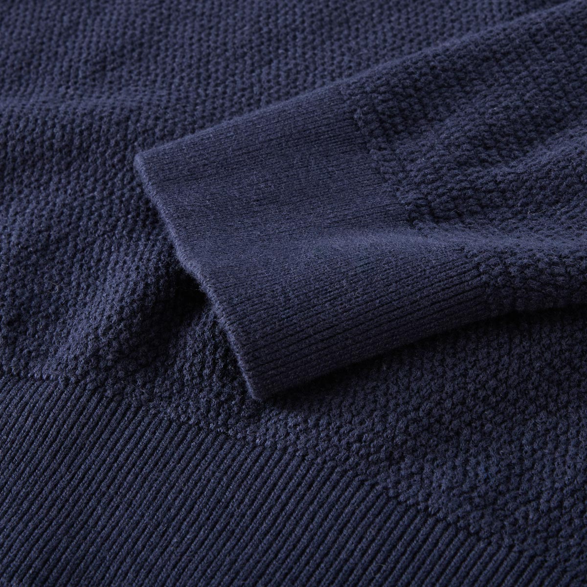 Jack&Jones Strickpullover aus Baumwolle blau