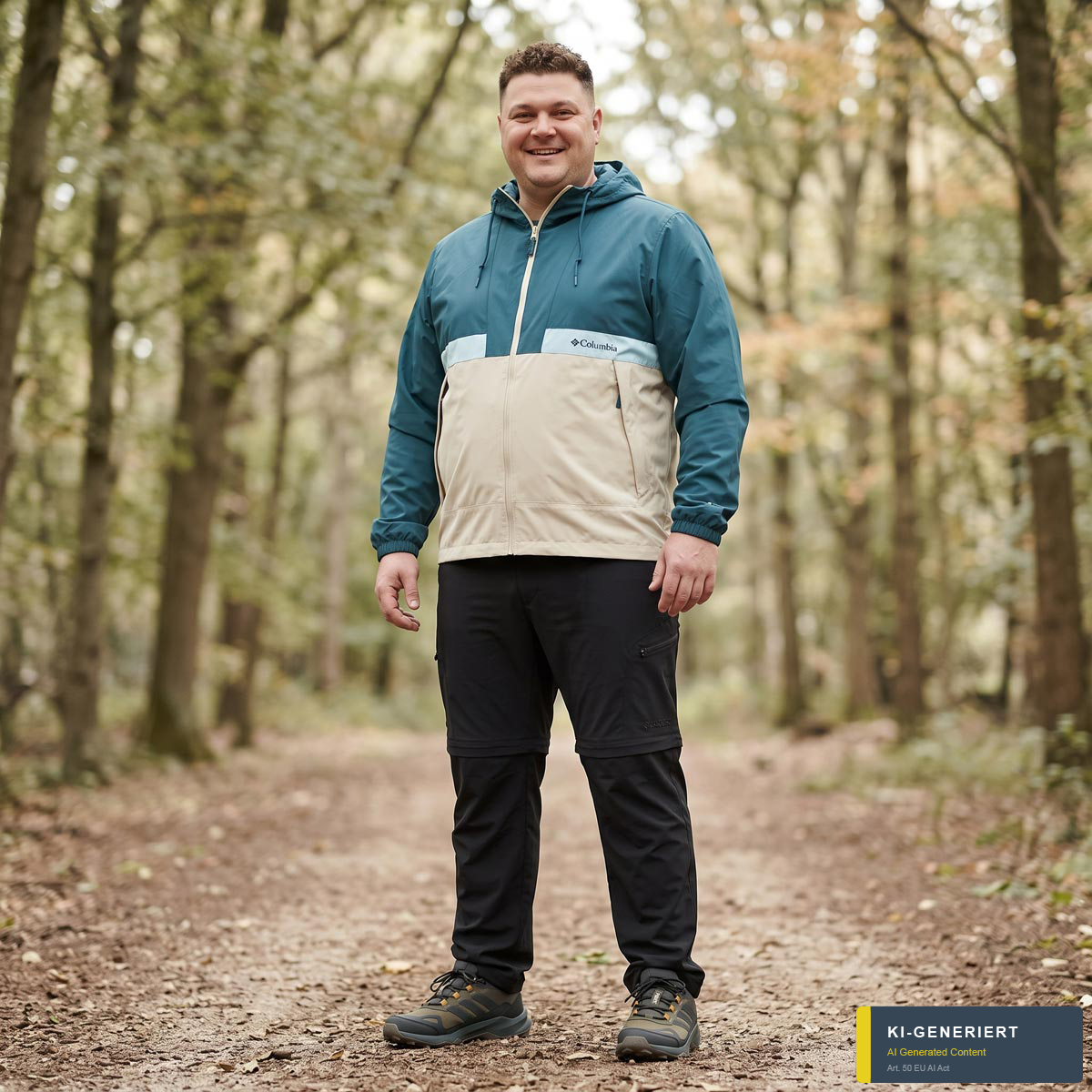 Maier Sports Trekkinghose mit Stretch und abtrennbarem Hosenbein schwarz