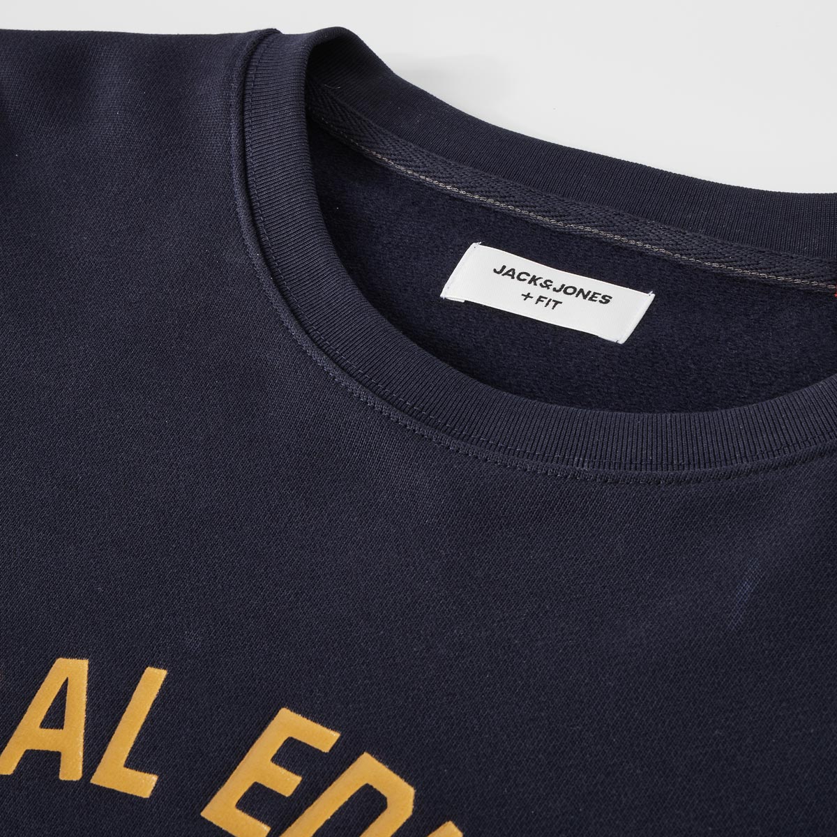 Jack&Jones Sweatshirt mit Print dunkelblau