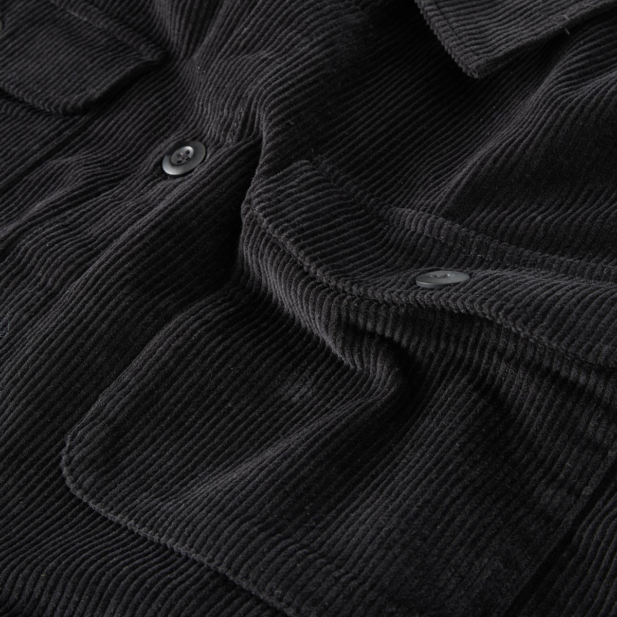 Jack&Jones Overshirt aus Cord schwarz