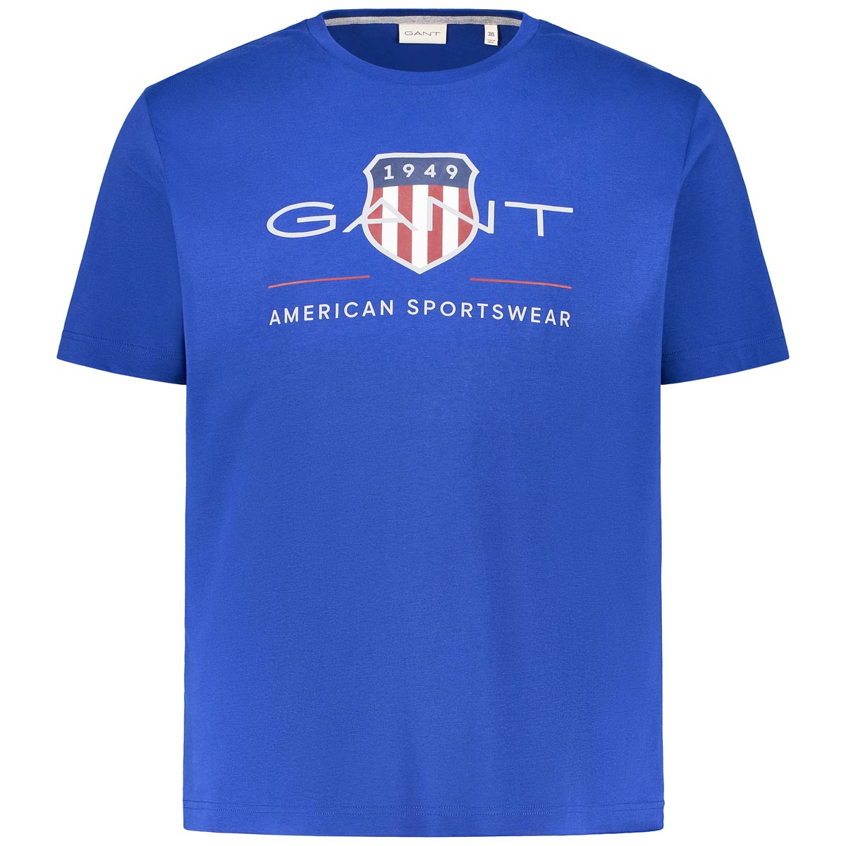 T-Shirt mit Label-Print