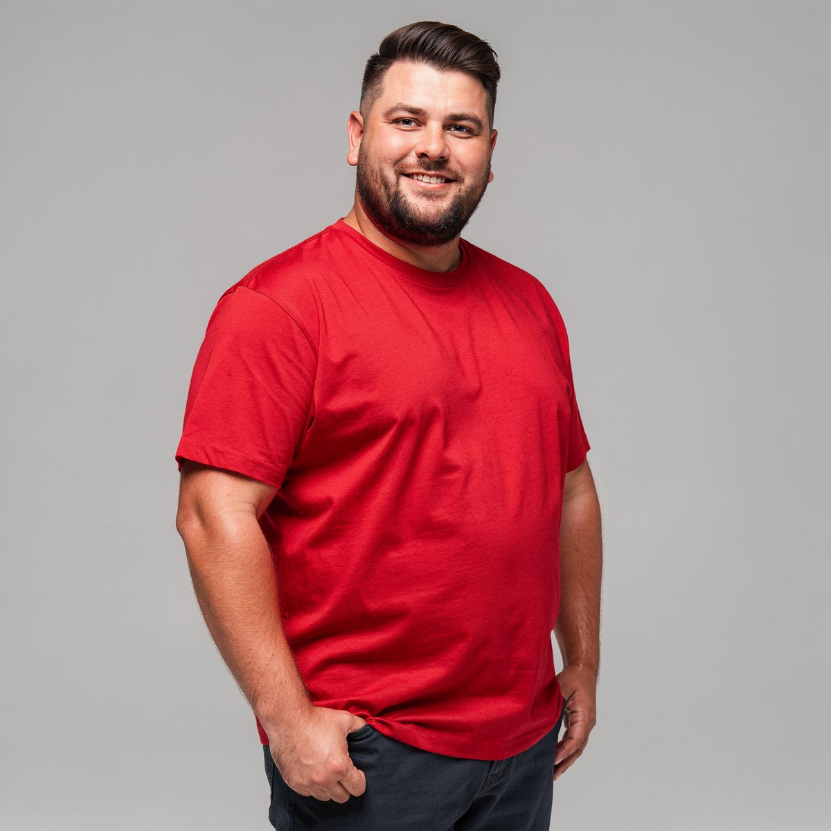 Pfundskerl T-Shirt aus Baumwolle rot