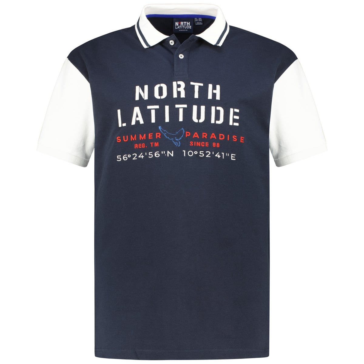 Poloshirt mit Label-Stickerei Poloshirt mit Label-Stickerei