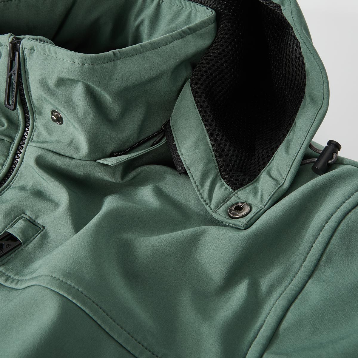 CASA MODA Softshell-Funktionsjacke, winddicht grün