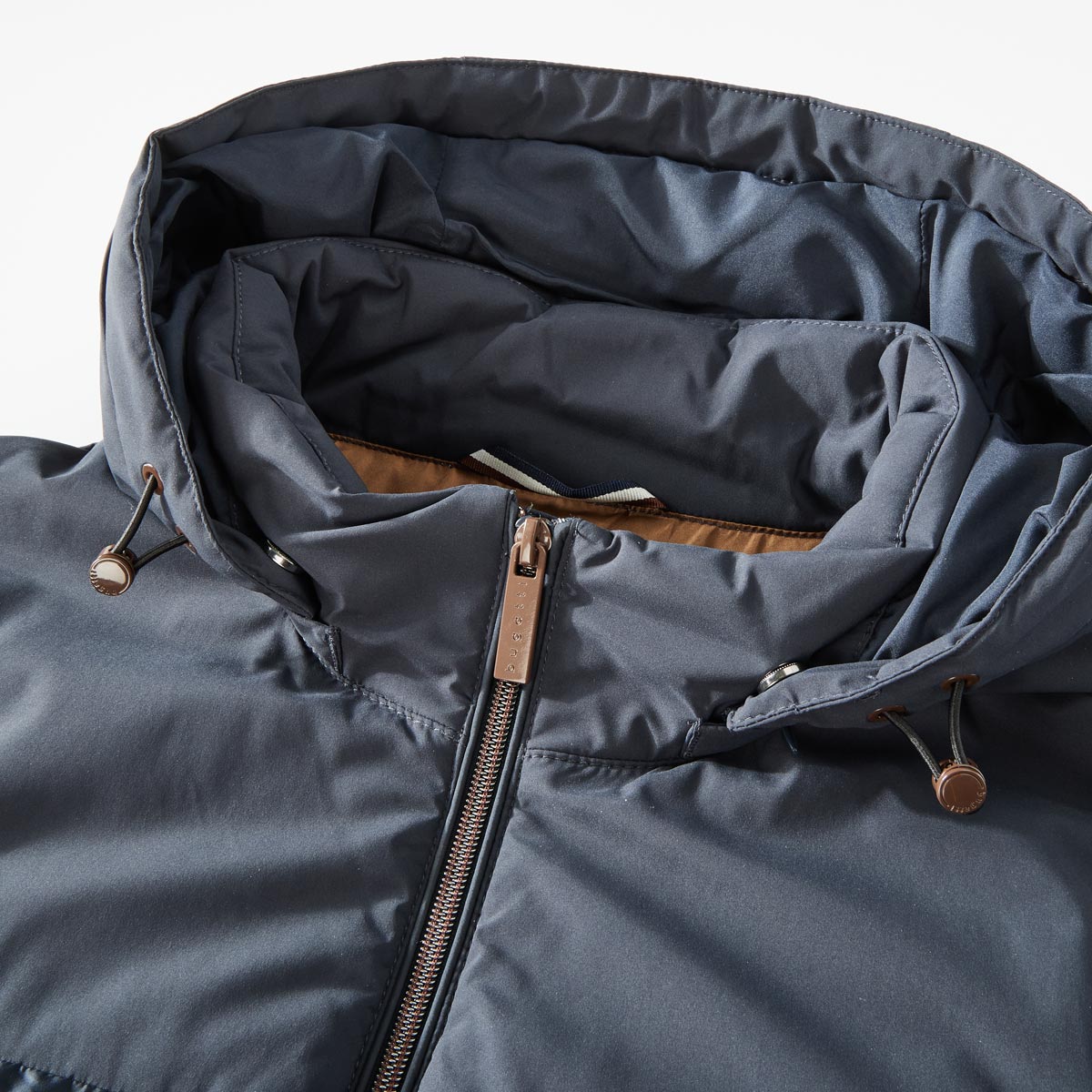 bugatti Steppjacke mit Stretch, wasserabweisend dunkelblau