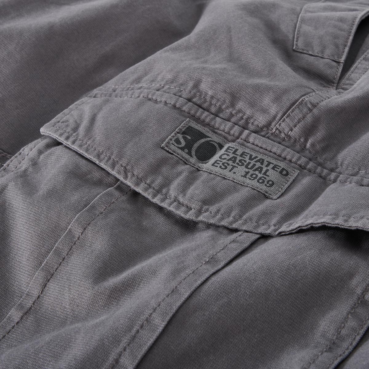 s.Oliver Cargo-Shorts "File" dunkelgrau