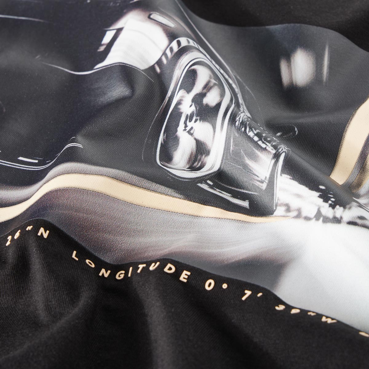 BOSS T-Shirt mit Motiv-Print schwarz
