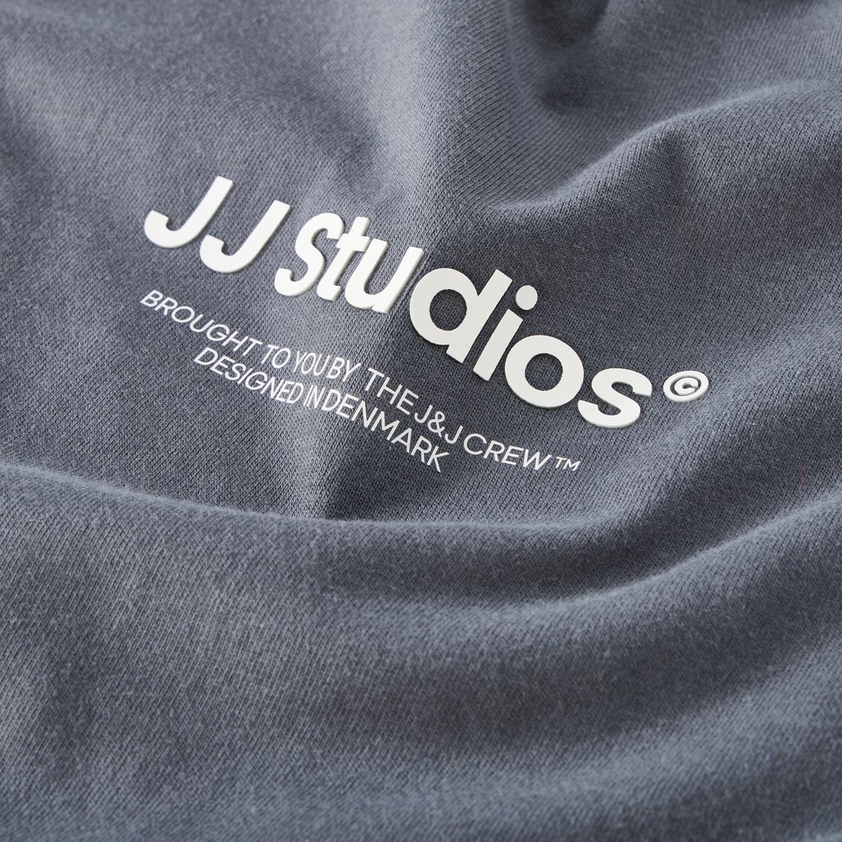 Jack&Jones T-Shirt aus Biobaumwolle grau