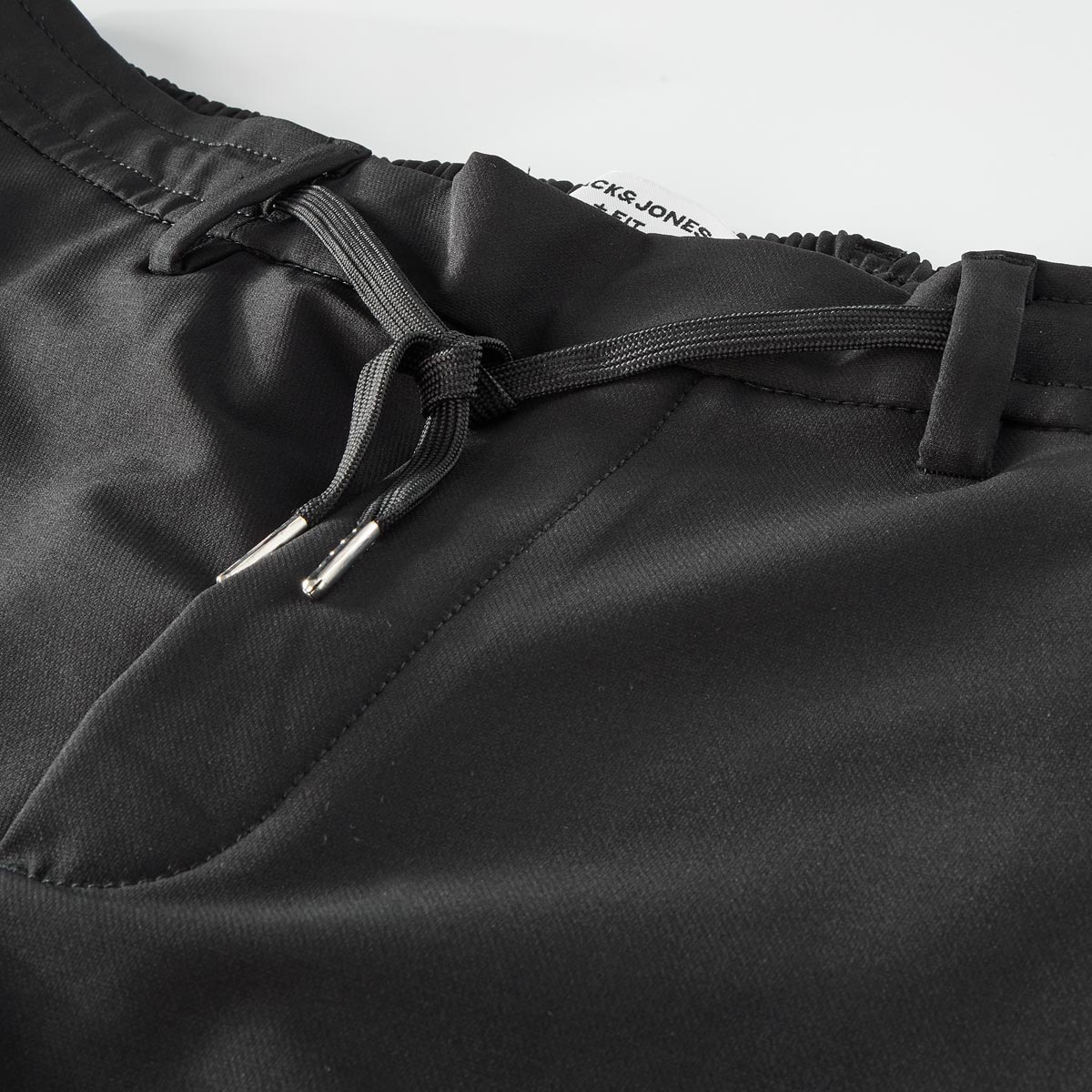 Jack&Jones Stretch-Chinos aus Funktionsmaterial, Regular Fit schwarz