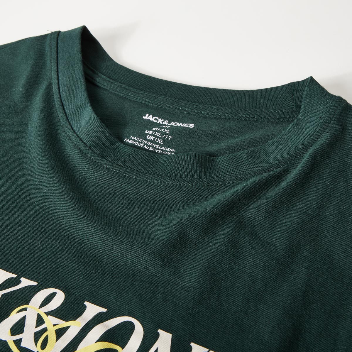 Jack&Jones T-Shirt mit Print dunkelgrün