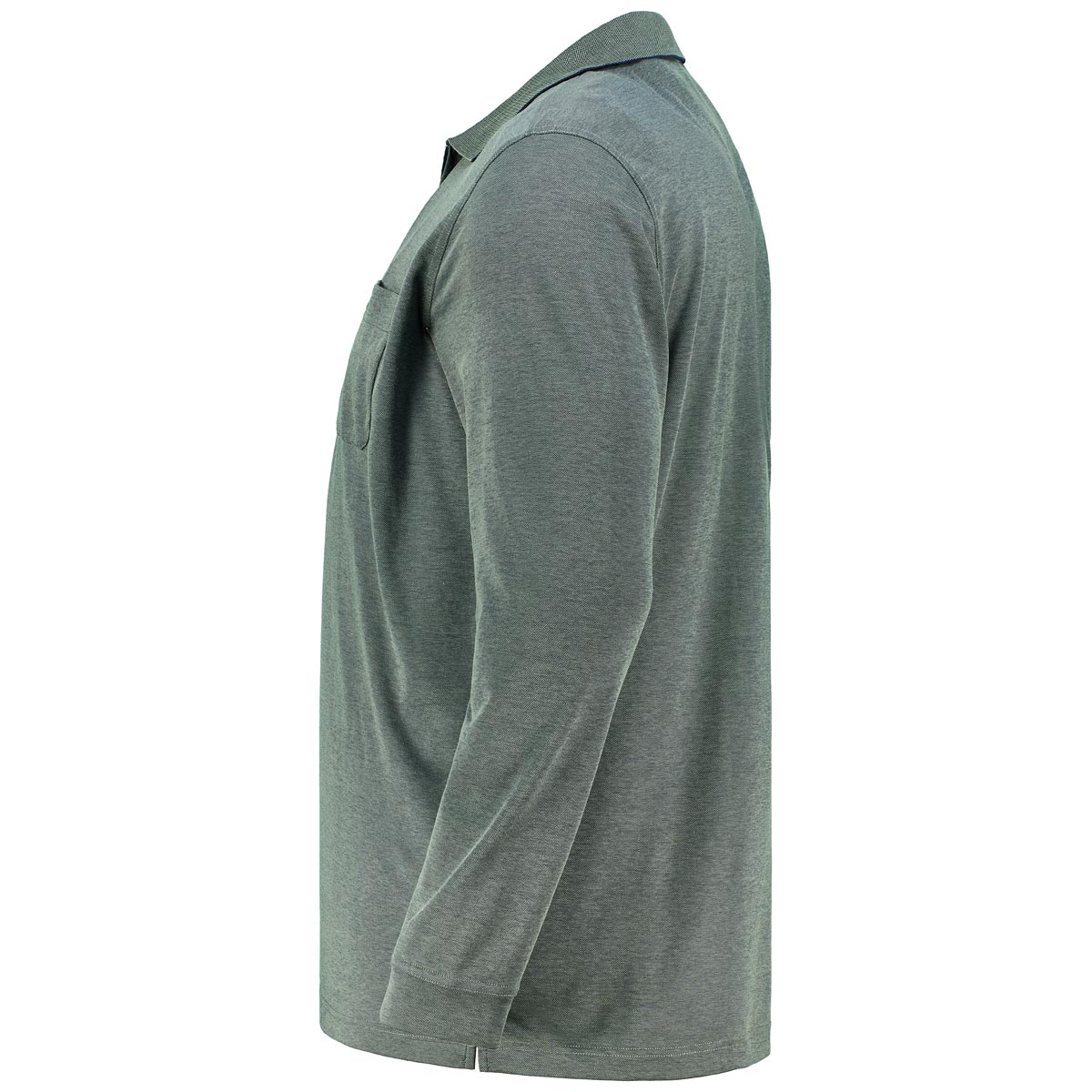 Hajo Poloshirt aus Baumwollmischung seegrün