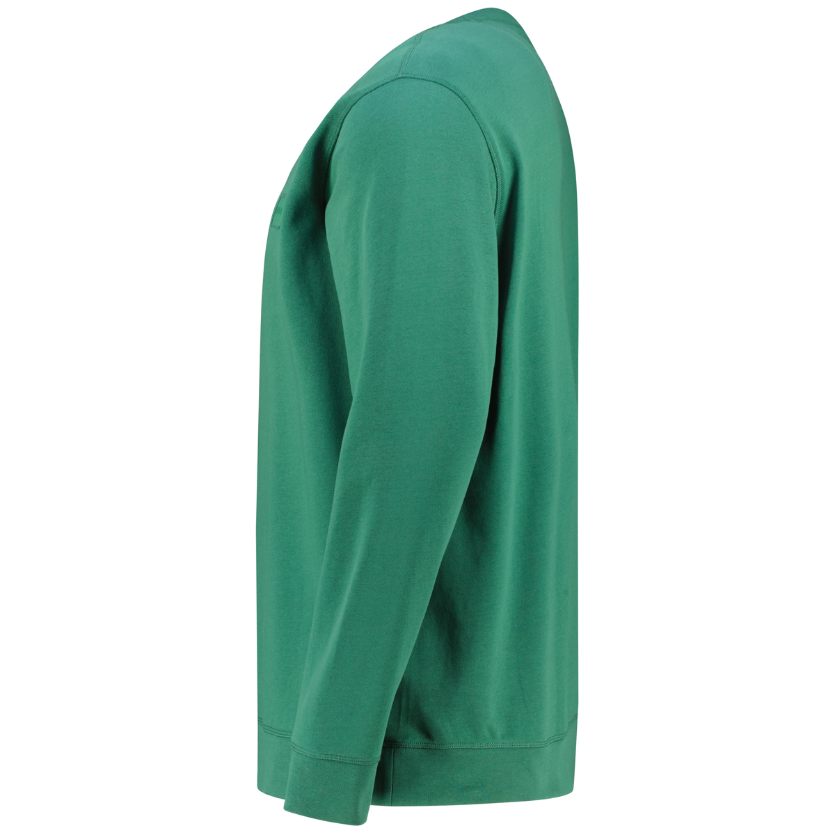 BOSS Sweatshirt aus Biobaumwolle grün